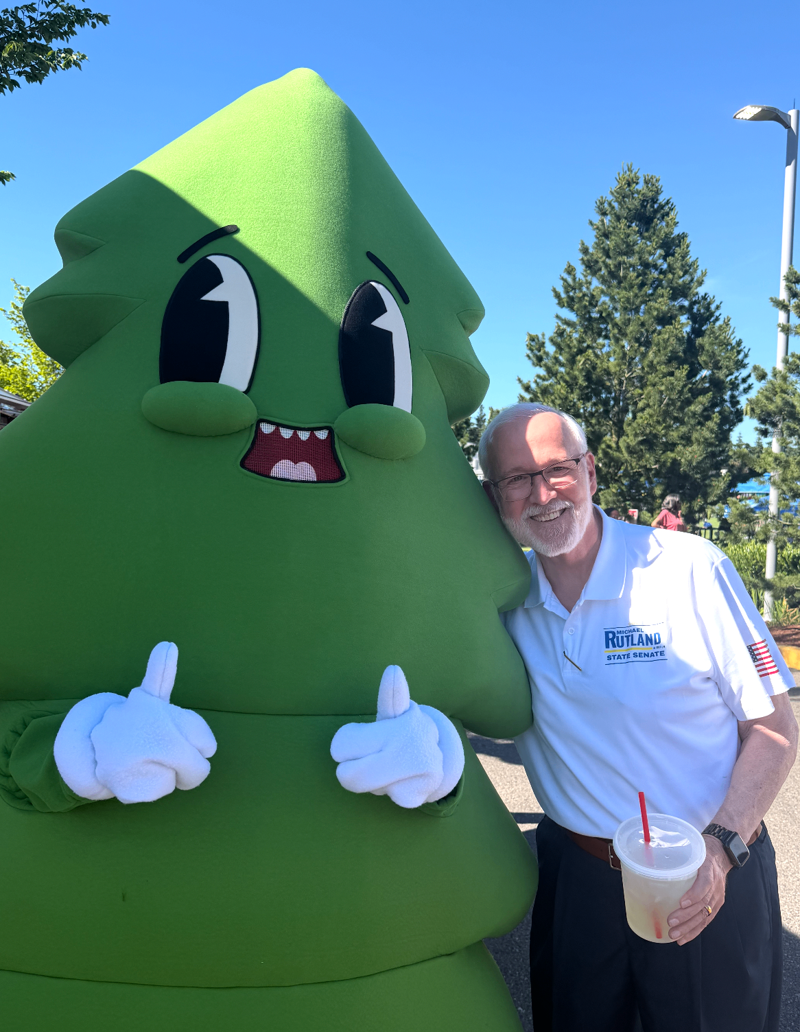 Michael Rutland at a Federal Way community event